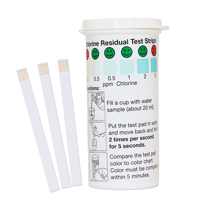 Potency and residues Test Strip of disinfectant - Serim Test Strips